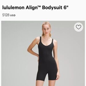 Lululemon Align Bodysuit - Black